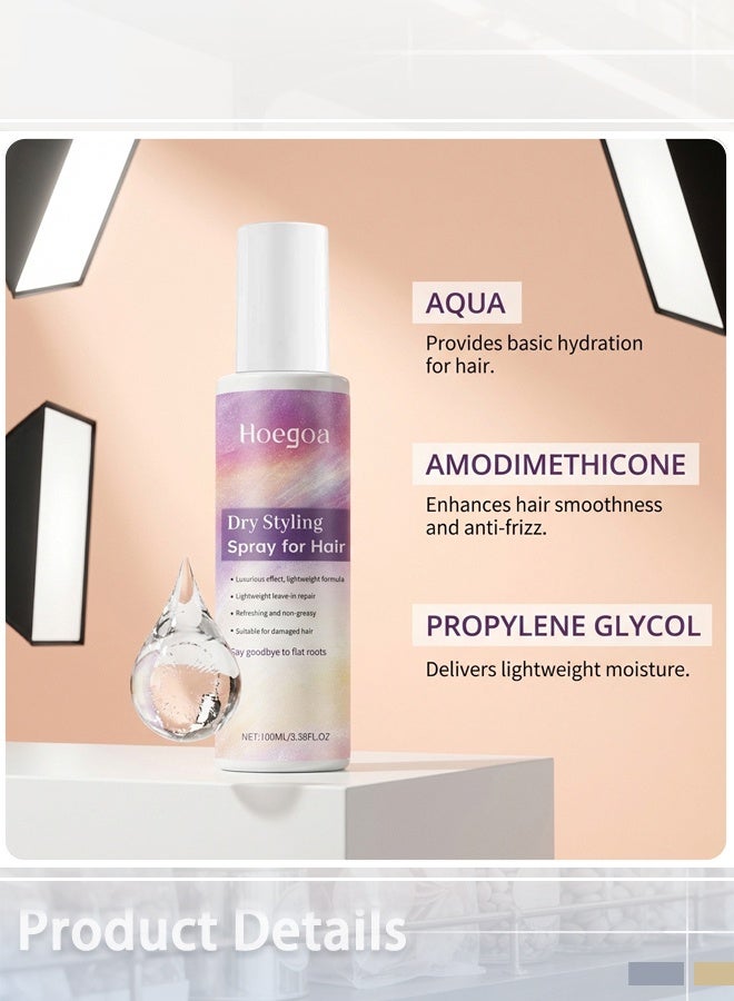HOEGOA Hair Spray LEAVE-IN| Relieve The Hair From Brittleness and Dryness, Make It Smooth, Silky and Shiny | Suitable For All Hair Types - Image 3
